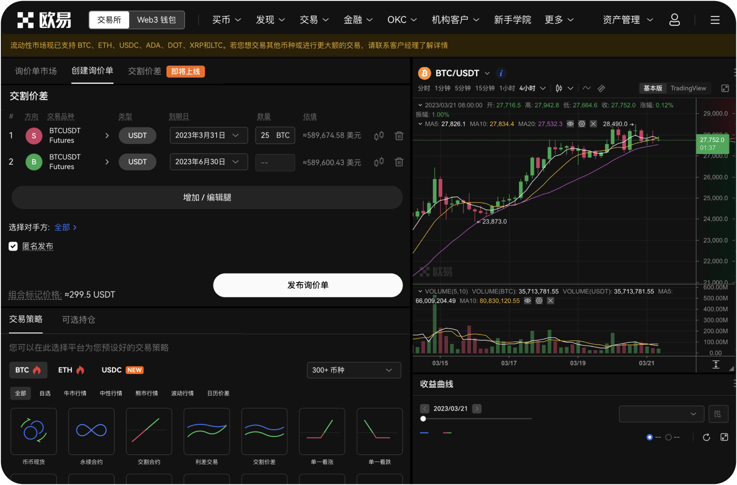 我想做空ZEC，应该去哪个平台